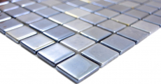 Hand sample mosaic tile ECO Recycling GLAS ECO anthracite metallic MOS350-08_m