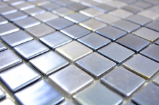 Hand sample mosaic tile ECO Recycling GLAS ECO anthracite metallic MOS350-08_m