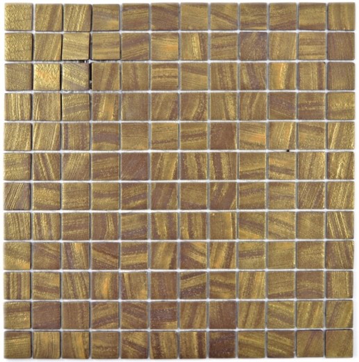 Hand sample mosaic tile ECO Recycling GLAS ECO satin gold MOS360-05_m