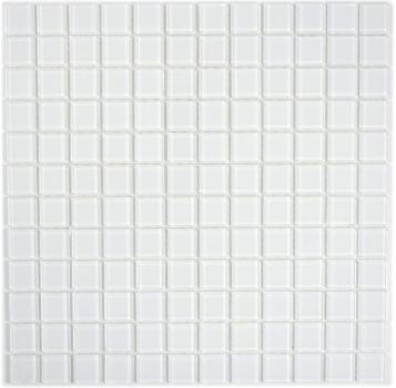 Hand-painted mosaic tile Translucent glass mosaic Crystal super white BATH WC Kitchen WALL MOS63-0101_m
