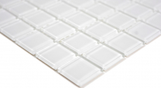 Hand-painted mosaic tile Translucent glass mosaic Crystal super white BATH WC Kitchen WALL MOS63-0101_m