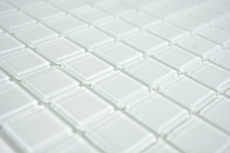 Hand-painted mosaic tile Translucent glass mosaic Crystal white BATH WC Kitchen WALL MOS63-0102_m