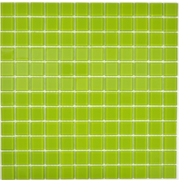 Hand-painted mosaic tile Translucent glass mosaic Crystal green BATH WC Kitchen WALL MOS63-0507_m