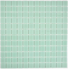 Hand-painted mosaic tile Translucent glass mosaic Crystal light green BATH WC Kitchen WALL MOS63-0107_m