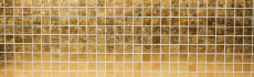 Hand-painted mosaic tile Translucent glass mosaic Crystal gold structure MOS120-0746_m