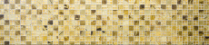 Hand-painted mosaic tile Translucent combination glass mosaic Crystal Desert gold MOS88-8DSG_m