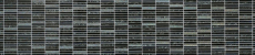 Hand-painted mosaic tile Translucent black rods Glass mosaic Crystal Night black MOS87-STNB_m