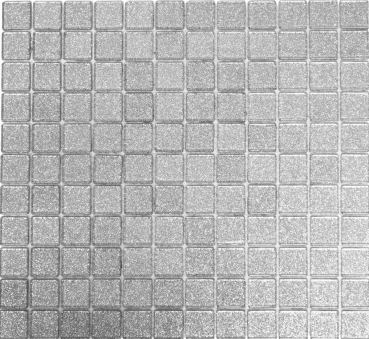 Hand-painted mosaic tile Translucent glass mosaic Crystal silver hammered MOS60-0207_m