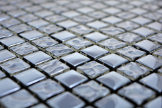 Hand pattern mosaic tile translucent platinum glass mosaic Crystal EP platinum glass BATH WC kitchen WALL MOS92-0327_m