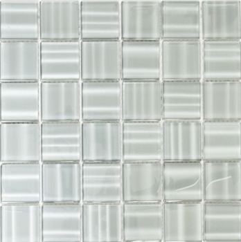 Hand-painted mosaic tile Translucent gray Glass mosaic Crystal Hologram Barcode gray MOS110-0202_m
