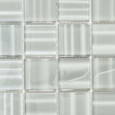Hand-painted mosaic tile Translucent gray Glass mosaic Crystal Hologram Barcode gray MOS110-0202_m