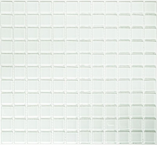Mosaic tile white with green tint Glass mosaic Swimming pool mosaic Pool mosaic MOS60-0102