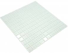 Mosaic tile white with green tint Glass mosaic Swimming pool mosaic Pool mosaic MOS60-0102