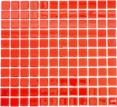 Mosaic tile glass mosaic red BATH WC kitchen WALL mosaic mat MOS60-0904