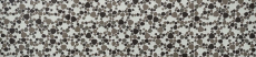 Hand-painted mosaic tile Translucent beige brown Pebble Glass mosaic Crystal clear beige brown MOS94-PG66_m