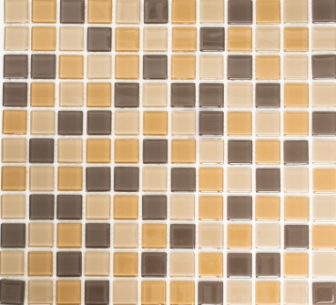 Hand-painted mosaic tile Translucent brown Glass mosaic Crystal brown BATH WC Kitchen WALL MOS62-1302_m