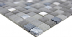 Hand-painted mosaic tile translucent stone black NERO BAD WC kitchen WALL MOS91-0334_m
