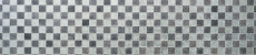 Hand-painted mosaic tile Tile backsplash Translucent silver Glass mosaic Crystal Resin optic silver MOS88-8OP6_m
