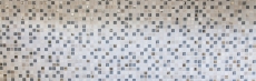 Glass mosaic natural stone mosaic tile light gray cream silver marble structure tile backsplash bathroom - MOS92-HQ10