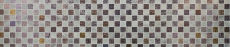Hand-patterned mosaic tile Tile backsplash Translucent gray Glass mosaic Crystal stone design Quartzite gray MOS88-CR73_m