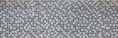 Glass mosaic natural stone mosaic tile gray anthracite dark gray white tile backsplash wall kitchen bathroom toilet - MOS92-0204