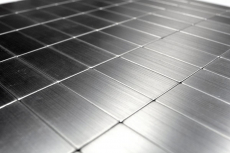 Hand sample mosaic tile self-adhesive aluminum silver metal rectangle metal MOS200-22M50_m