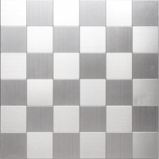 Hand sample mosaic tile self-adhesive aluminum silver metal metal MOS200-4MM99_m