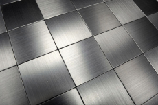 Hand sample mosaic tile self-adhesive aluminum silver metal metal MOS200-4MM99_m