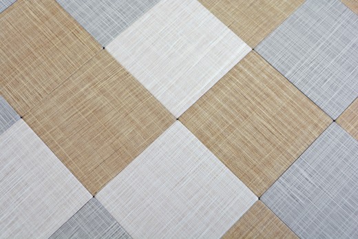 Self-adhesive tiles Textile look Decorative adhesive tiles Wall stickers