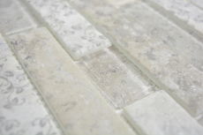Hand pattern translucent mosaic brick composite ECO glass mosaic rose wall tile backsplash kitchen bathroom MOS24-2095_m