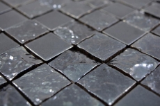 Ceramic mosaic tile exclusive Japan graphite black wall tile backsplash kitchen bathroom WC - MOS18-0303