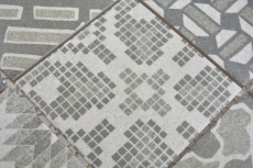 Hand-painted ceramic mosaic picolo GRIGIO mosaic tile wall tile backsplash kitchen bathroom MOS22B-G02_m