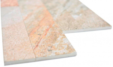 Hand-sampled foil wall cladding Self-adhesive wall cladding Vinyl stone look Golden Honey MOS200-W2202_m
