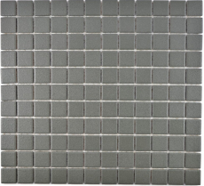Hand-painted mosaic tile SLIDING SLIDING SAFE floor Slate gray matt MOS18-0222-R10_m