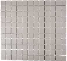 Mosaic tile ceramic LIGHT GREY SOAP GREY WALL FLOOR unglazed MOS18-0204-R10_f