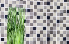 Mosaic tile ceramic light beige gray antique white anthracite unglazed non-slip tile backsplash - MOS18-0205