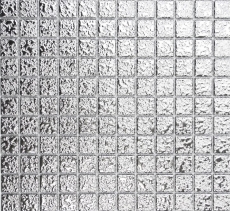 Ceramic mosaic mosaic tiles SILVER textured wall tile backsplash kitchen MOS18-0207