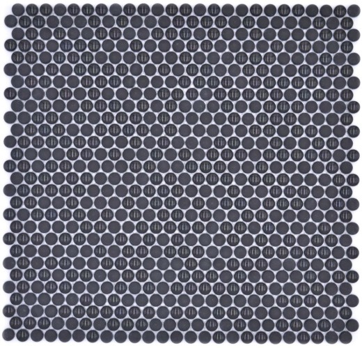 Glass mosaic Button mosaic black glossy matt Shower floor Shower screen Bathtub cladding