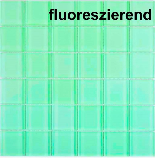 Glass mosaic mosaic tiles fluorescent green wall tile backsplash kitchen bathroom - MOS88-1005