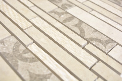 Marble mosaic tile ceramic mosaic beige cream wall tile backsplash kitchen - MOS180-A0127B