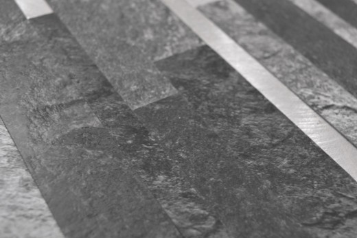self-adhesive vinyl mosaic sticks stone look quartz anthracite silver tile backsplash kitchen wall MOS200-32BS