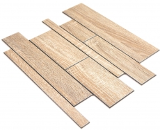 Wall panels self-adhesive wood look brown gray kitchen splashback tile back MOS200-57WGS_f