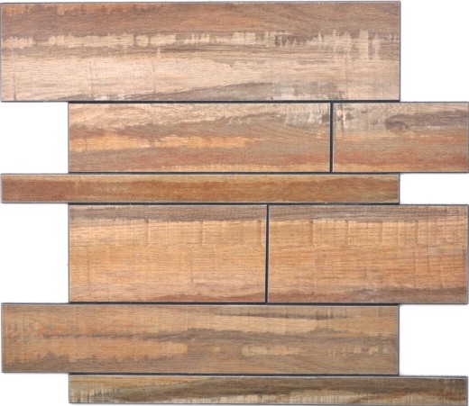 Wall cladding Kitchen splashback Self-adhesive wood-effect facing panels MOS200-58WRS