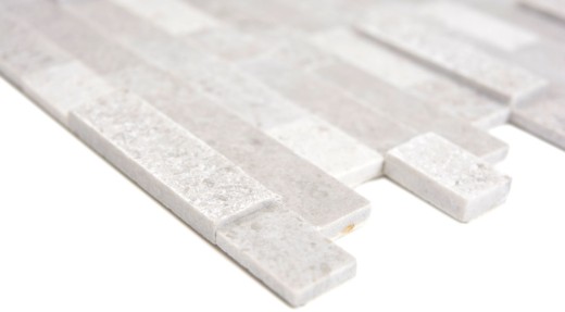 self-adhesive composite mosaic sticks natural stone gray tile backsplash kitchen wall optics MOS200-M32