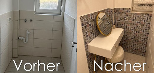 self-adhesive mosaic foil retro vintage look country style vinyl ornaments tile backsplash kitchen