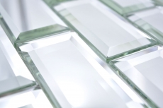 Glass mosaic mosaic tiles silver mirror mosaic tile mirror kitchen shower bathroom MOS180-03