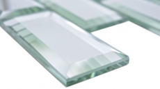 Glass mosaic mosaic tiles silver mirror mosaic tile mirror kitchen shower bathroom MOS180-03
