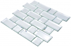 Glass mosaic mosaic tiles silver mirror mosaic tile mirror kitchen shower bathroom
