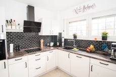 Hand sample Metro Subway mosaic tile ceramic tile backsplash kitchen black MOS26M-0303_m