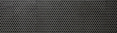 Hand-painted mosaic tile ceramic hexagon black matt shower splashback MOS11A-0311_m